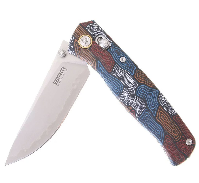 Нож SRM Medal 255L-GQ2, Laminated, разноцветный Фото 2